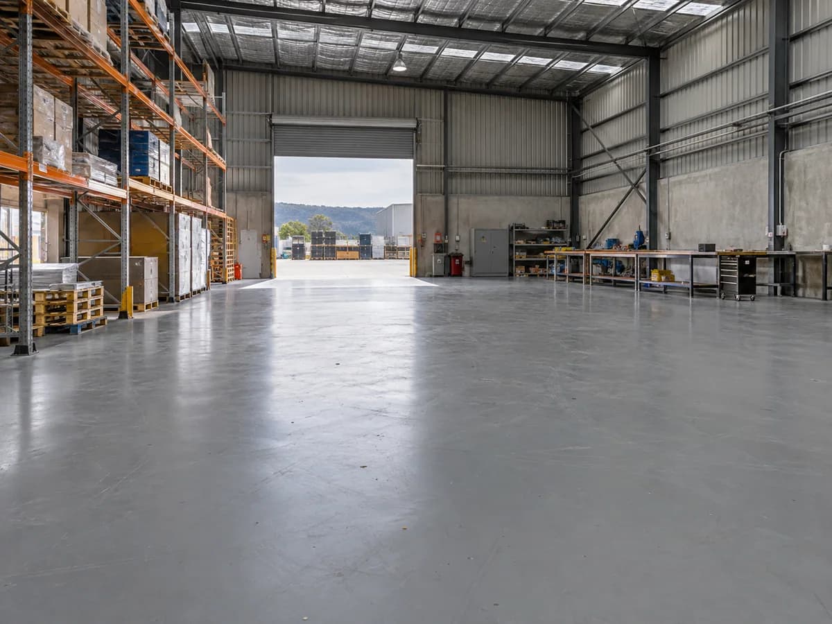 Illustrative commercial epoxy flooring in Hobart