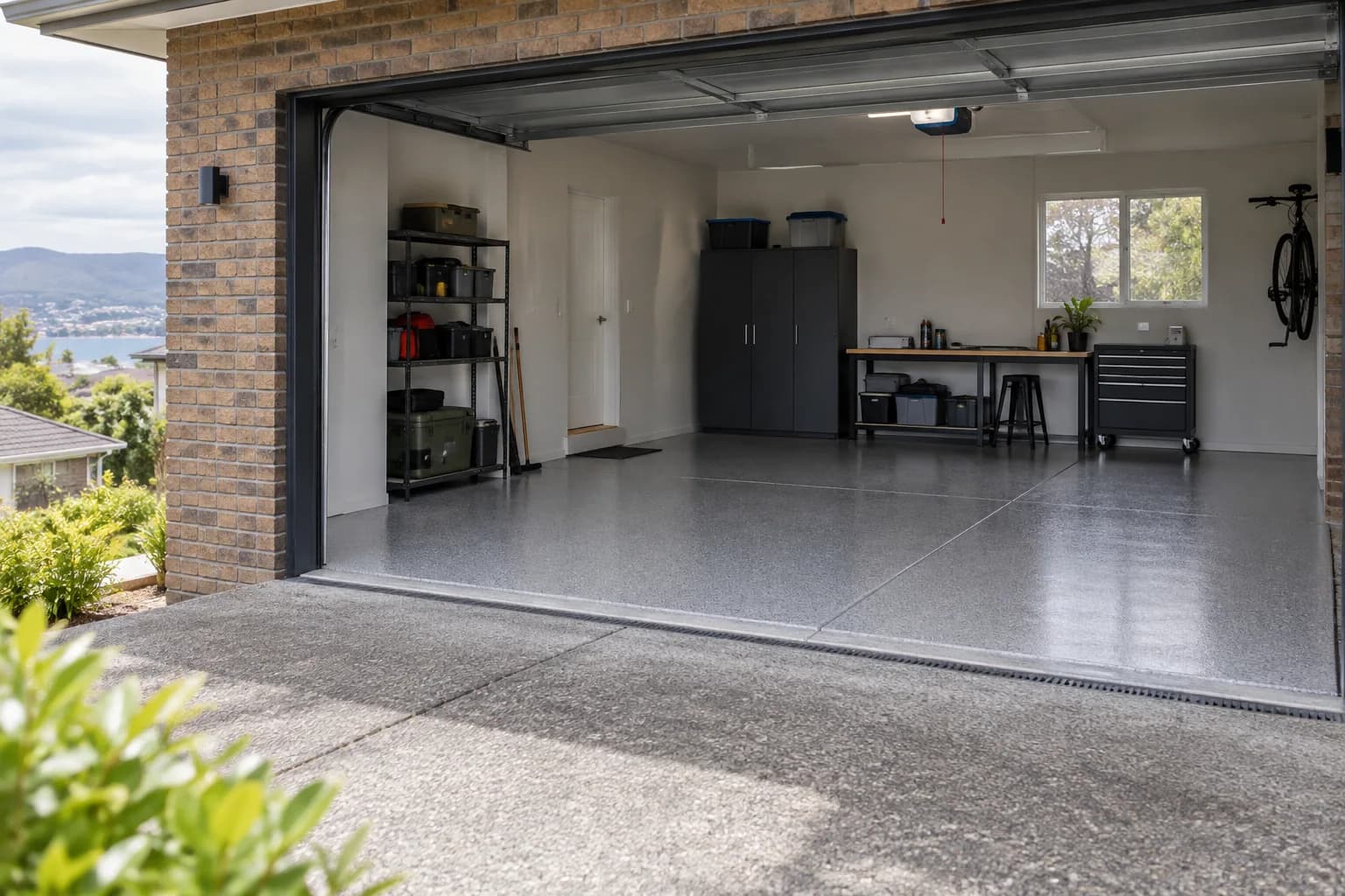 Illustrative epoxy floor setting in Hobart