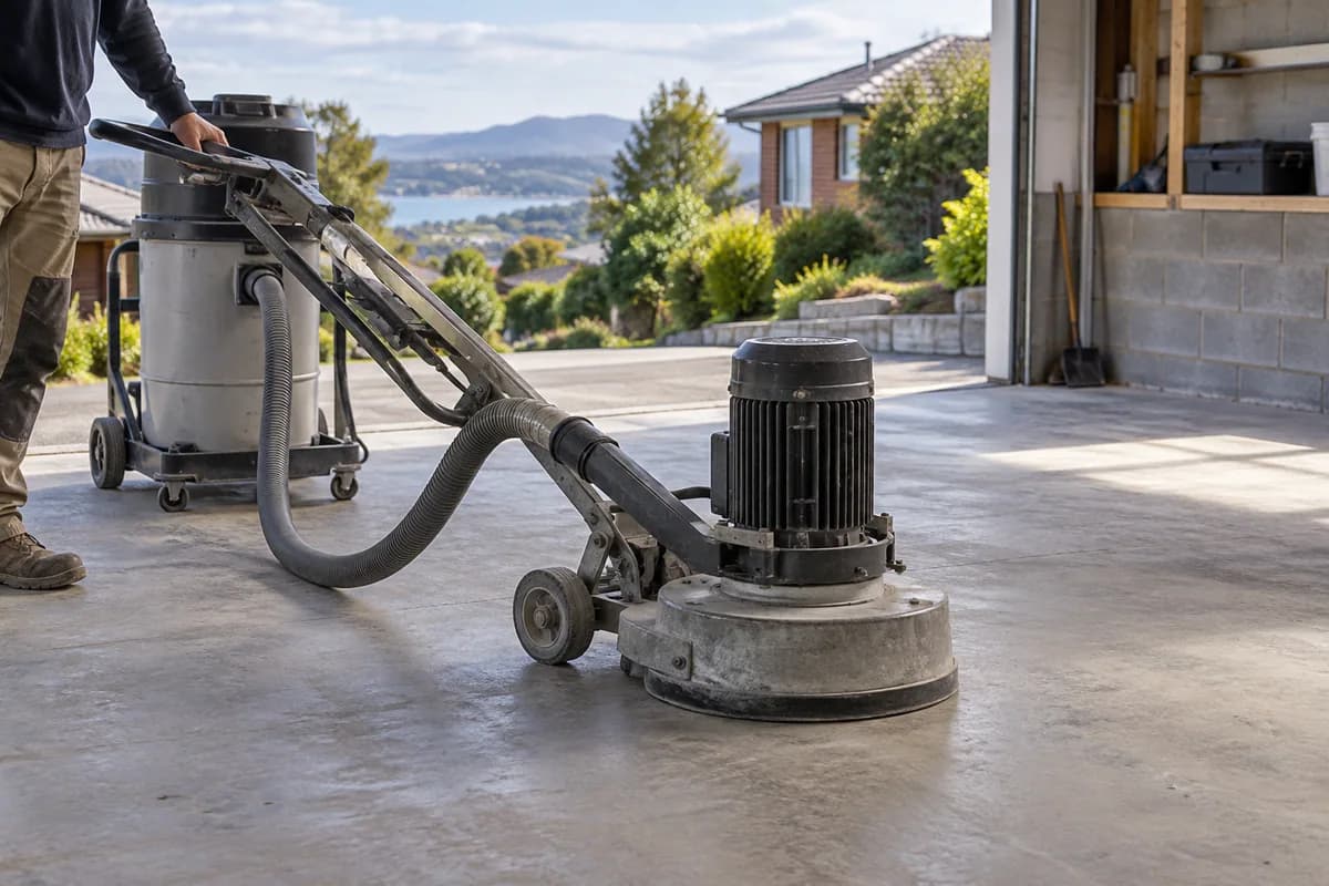 Illustrative floor preparation process in Hobart